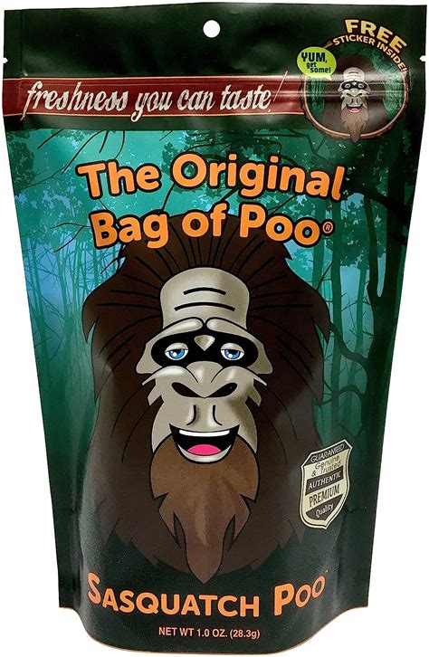 sasquatch bag of poop